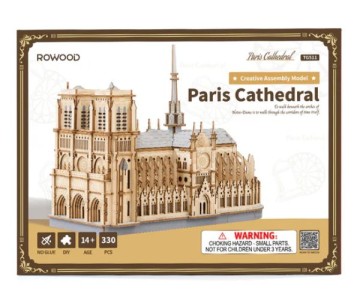 Rowood Paris Cathedral 3D Wooden Puzzle