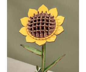 Rowood DIY Sunflower 3D Wooden Puzzle