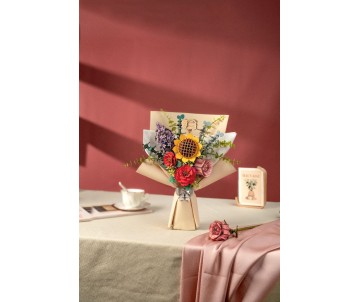 Rowood Wooden Flower Bouquet