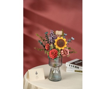 Rowood Wooden Flower Bouquet
