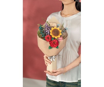 Rowood Wooden Flower Bouquet