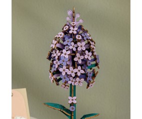 Rowood DIY Lilac 3D Wooden Puzzle