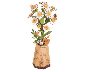 Rowood DIY Chamomile 3D Wooden Puzzle