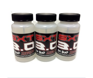 SXT Racing 3.0 Foam & Rubber Tire Traction Compound (Carpet) (BLK)