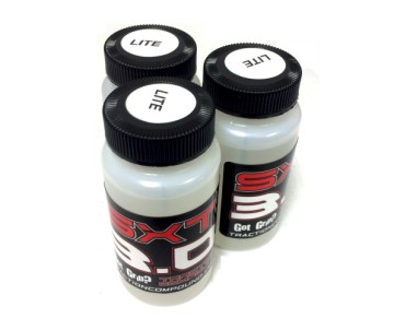 SXT Racing 3.0 Lite Foam & Rubber Tire Traction Compound (Carpet) White