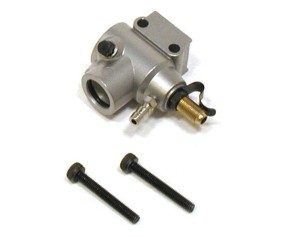 Saito Engines Carburetor Body: QQ,UU