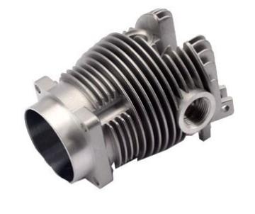 Saito Engines Cylinder, Left: AG