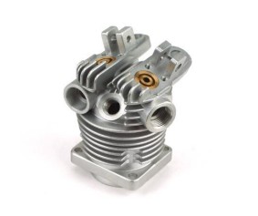 Saito Engines Cylinder, left, FA40A