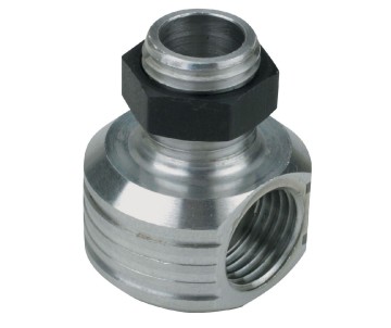 Saito Engines Muffler Right Angle Adapter: FA65-100