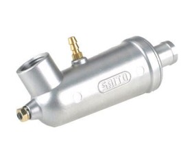 Saito Engines Muffler,12mm Revised Cast:65-82a