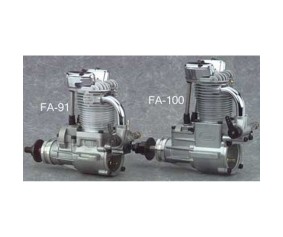 Saito Engines 100 FA-AAC with Muffler: QQ