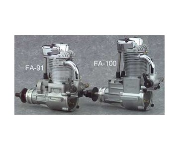 Saito Engines 100 FA-AAC with Muffler: QQ