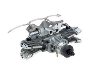 Saito Engines 182 Twin Cylinder Dual Plug: DD