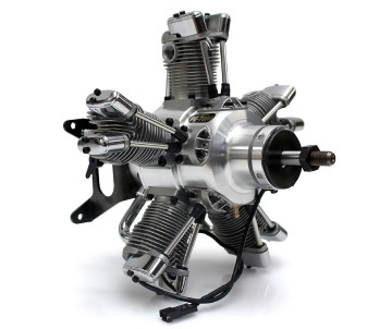 Saito Engines FG-73R5 73cc 5-Cylinder 4-Stroke Gas Radial Engine