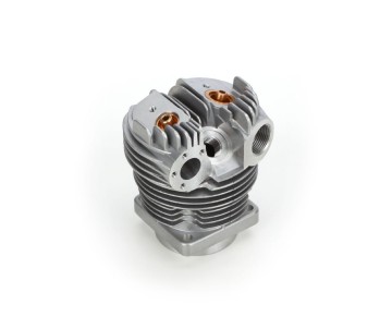 Saito Engines Cylinder, Left: AT, BO