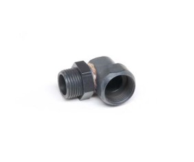 Saito Engines Muffler 90-Degree Adapter: FG-73R5 (CF)