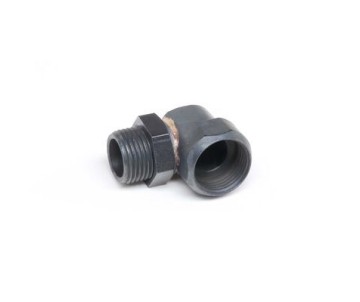 Saito Engines Muffler 90-Degree Adapter: FG-73R5 (CF)