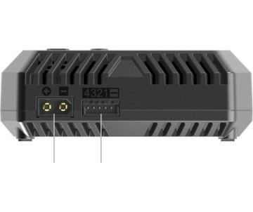 SkyRC e455 Battery Charger, AC Only, 4A, 50W, Embedded XT60 Connector (NO BULLETS)