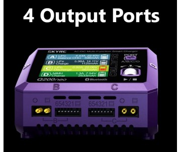 SkyRc Q200neo 4 Port-Independent Charger