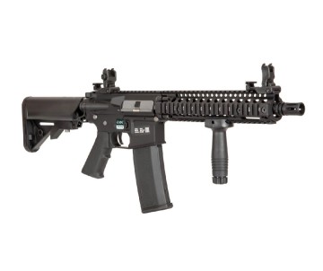 Specna Arms Daniel Defense MK18E19 EDGE ETU Carbine - Black - 1210