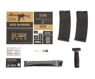 Specna Arms Daniel Defense MK18E19 EDGE ETU Carbine - Black - 1210