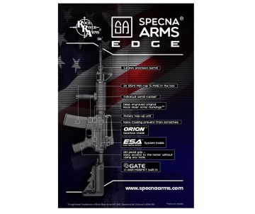 Specna Arms SA-E09 EDGE ETU Carbine - Black - 1503