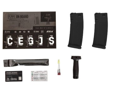 Specna Arms Daniel Defense MK18E19 EDGE 3.0 Carbine - Black - 1663