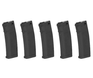 Specna Arms S-Mag Mid-Cap Magazine - Black (5pk) - 8419