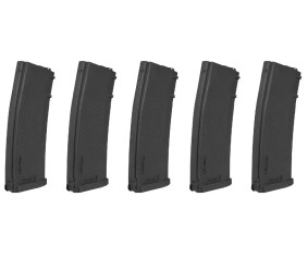 Specna Arms S-Mag Mid-Cap Magazine - Black (5pk) - 8419