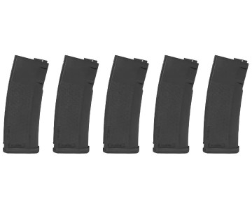 Specna Arms S-Mag Mid-Cap Magazine - Black (5pk) - 8419