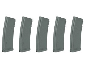 Specna Arms S-Mag Mid-Cap Magazine - Chaos Grey (5pk)  - 8423