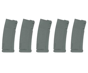 Specna Arms S-Mag Mid-Cap Magazine - Chaos Grey (5pk)  - 8423