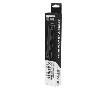Specna Arms S-Mag Mid-Cap Magazine for X-Series - Black - 9020