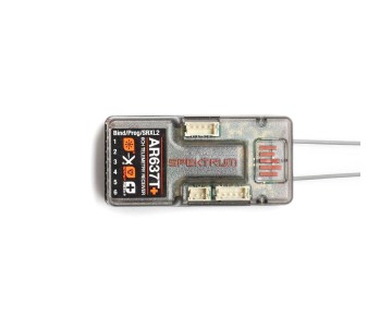 Spektrum AR637T+ 6 Channel AS3X+ & SAFE Telemetry Receiver