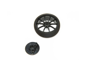 Spektrum Large Wheel - Black DX5Pro 6R 