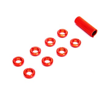 Spektrum Radio Red Switch Nuts (8) & Wrench