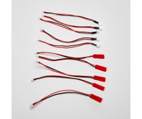 Spektrum UM to JST (5) & UM to PH2.0 (5) Charger Adapters Spektrum UM to JST (5) & UM to PH2.0 (5) Charger Adapters
