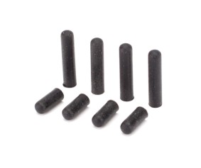 Spektrum Silicon Switch Cover Set Black: DX18QQ