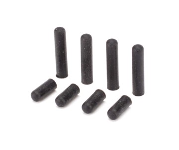 Spektrum Silicon Switch Cover Set Black: DX18QQ