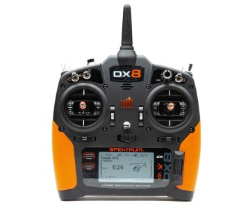 Spektrum Orange Grip Set w/ Tape: DX6G2/3 DX8G2