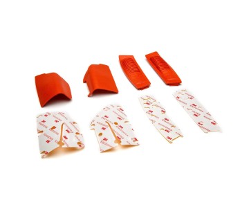 Spektrum Orange Grip Set w/ Tape: DX6G2/3 DX8G2