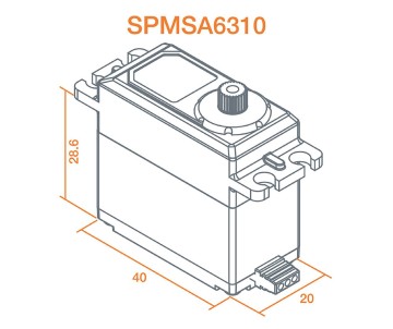 Spektrum Ultra Torque High Speed Metal BL HV Servo
