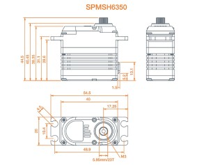 Spektrum Ultra Torque High Speed Heli Cyclic HV Servo
