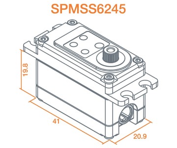 Spektrum High Speed/Torque Servo