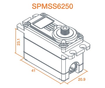 Spektrum Ultra Torque High Speed Digi WP Metal Servo