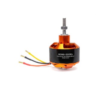 Spektrum Avian Brushless Outrunner Motor: 8086-200Kv, 24 Pole (40cc)
