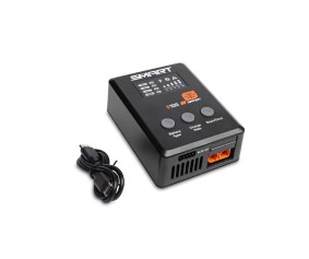 Spektrum Smart Powerstage Surface Bundle: 5000mAh 2S 50C LiPo Battery (IC3) / 100W S100 Charger