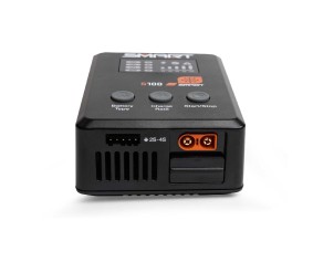 Spektrum Smart Powerstage Surface Bundle: 5000mAh 2S 50C LiPo Battery (IC5) / 100W S100 Charger