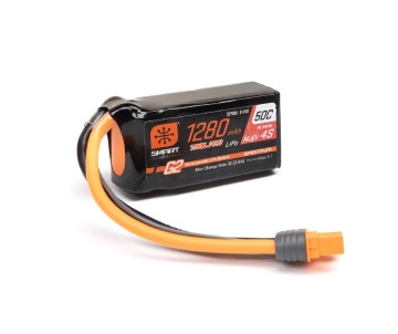 Spektrum Smart G2 Trail Pro 1280mAh 4S 14.8V 50C LiPo w/ IC3