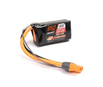 Spektrum Smart G2 Trail Pro 650mAh 3S 11.1V 50C LiPo IC2